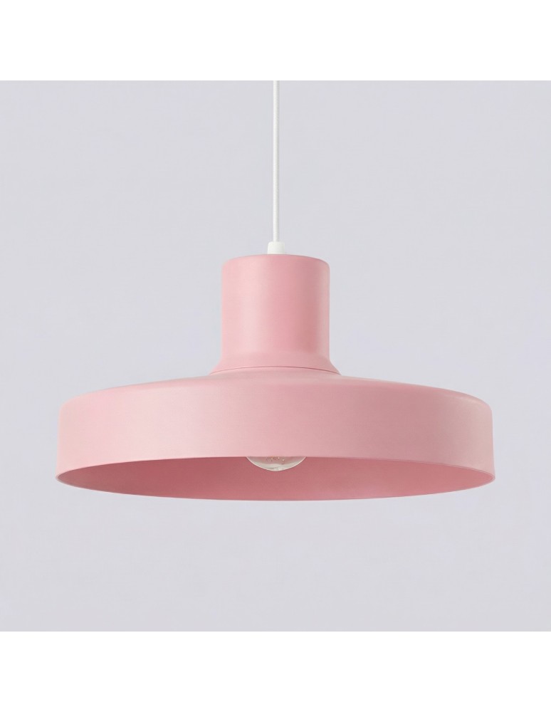 Sollux Lampa wisząca BILO różowa SL.2054