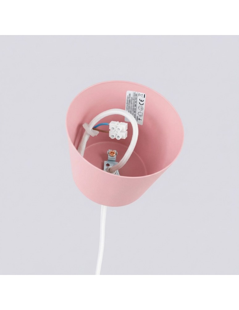 Sollux Lampa wisząca BILO różowa SL.2054