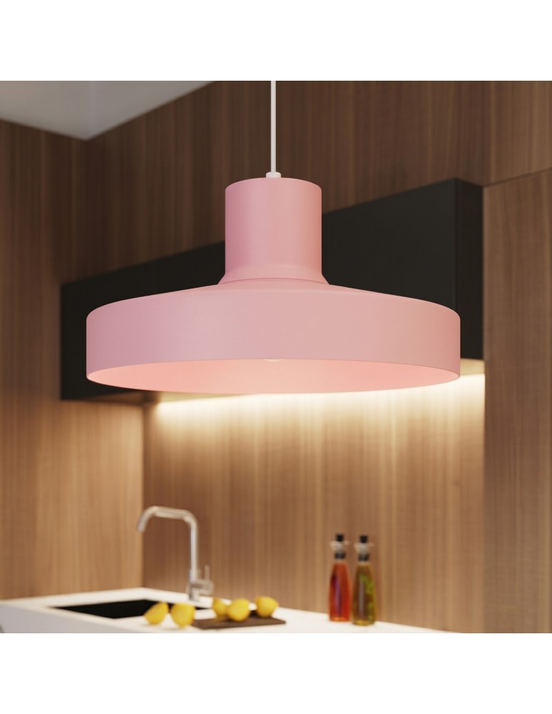 Sollux Lampa wisząca BILO różowa SL.2054