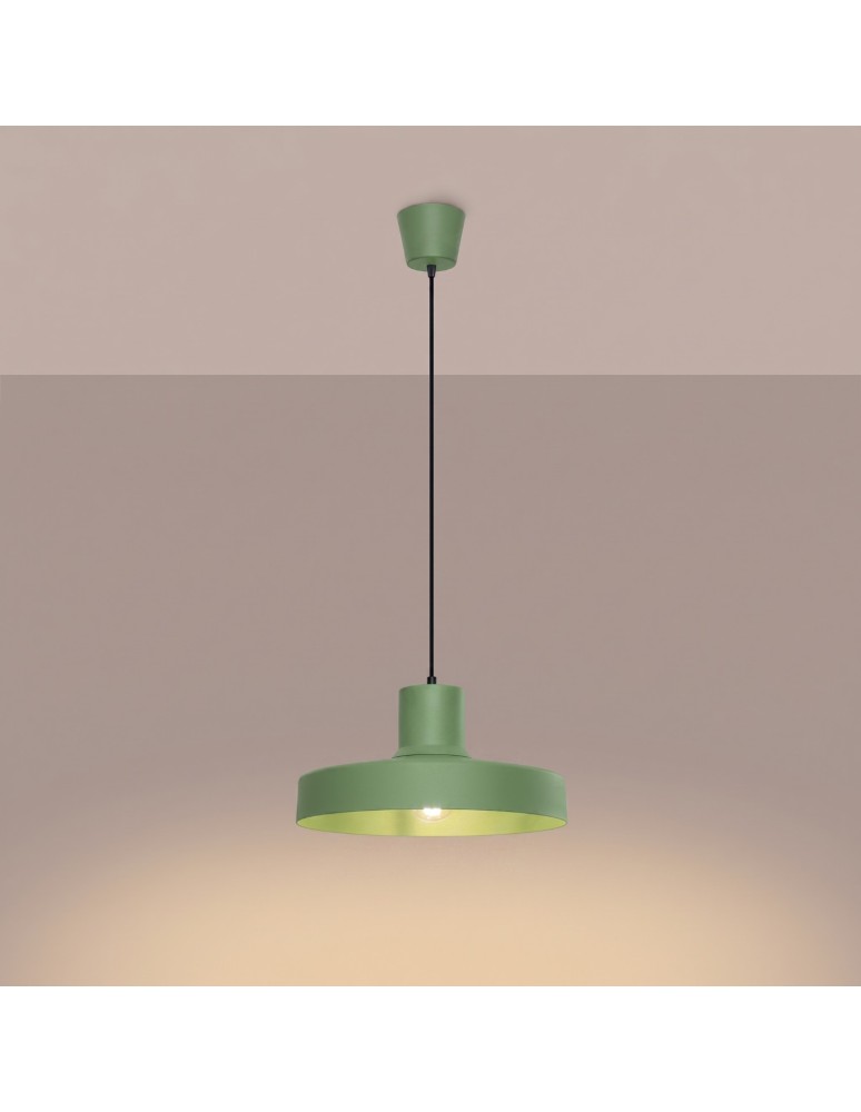 Sollux Lampa wisząca BILO szałwiowa SL.2055 Sollux Lampa wisząca BILO szałwiowa SL.2055