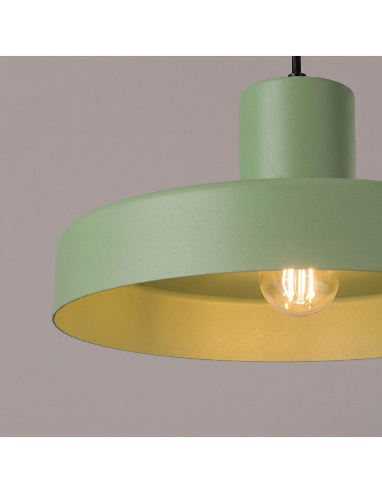 Sollux Lampa wisząca BILO szałwiowa SL.2055 Sollux Lampa wisząca BILO szałwiowa SL.2055