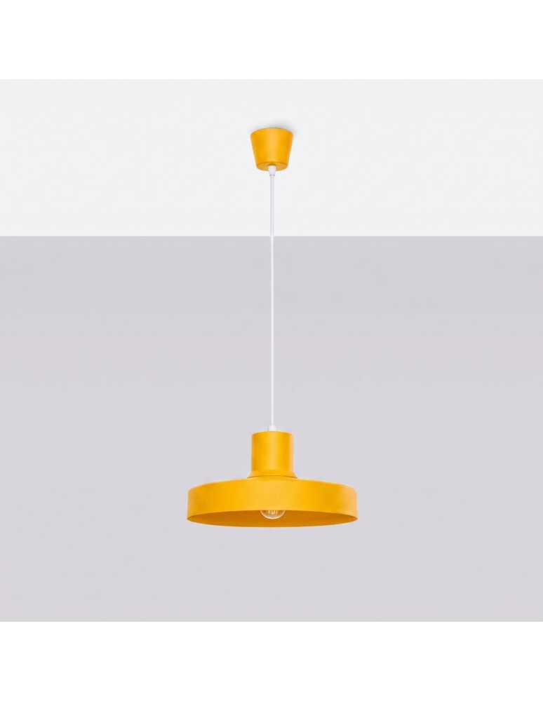Sollux Lampa wisząca BILO żółta SL.2056