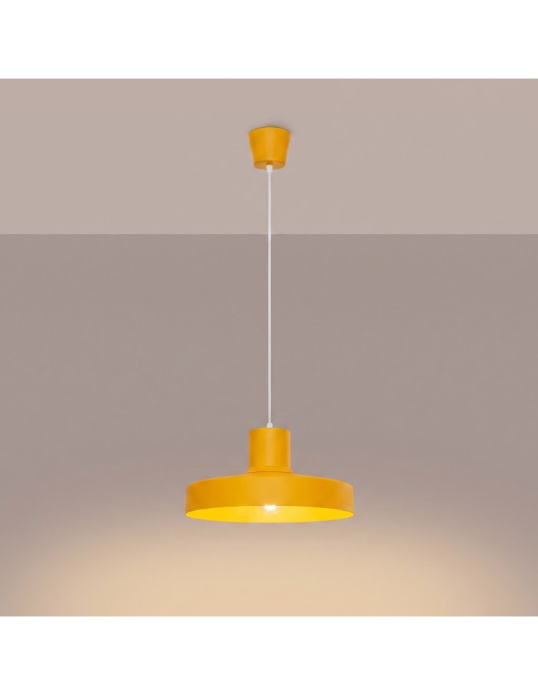 Sollux Lampa wisząca BILO żółta SL.2056