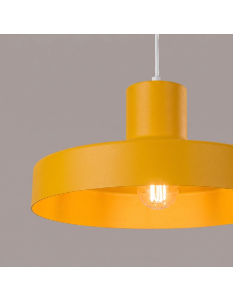 Sollux Lampa wisząca BILO żółta SL.2056