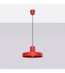 Sollux Lampa wisząca BILO czerwona SL.2057