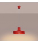 Sollux Lampa wisząca BILO czerwona SL.2057