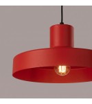 Sollux Lampa wisząca BILO czerwona SL.2057