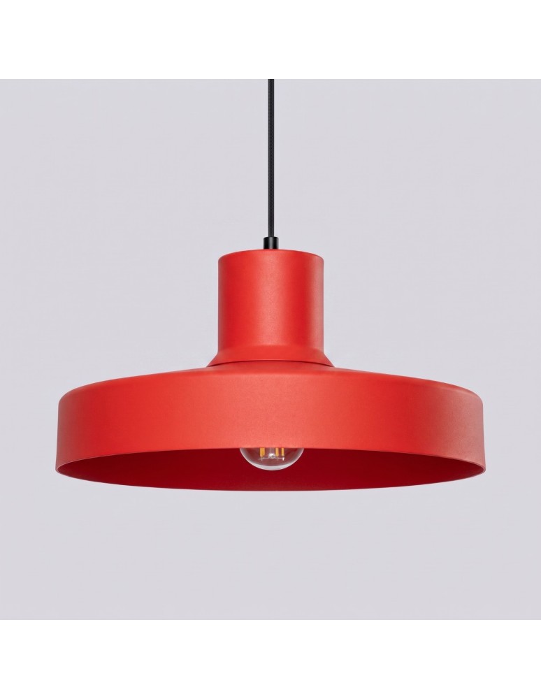 Sollux Lampa wisząca BILO czerwona SL.2057