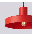 Sollux Lampa wisząca BILO czerwona SL.2057