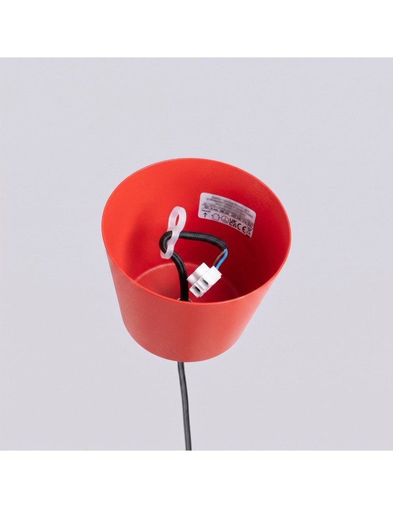 Sollux Lampa wisząca BILO czerwona SL.2057