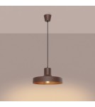 Sollux Lampa wisząca BILO brązowa SL.2058