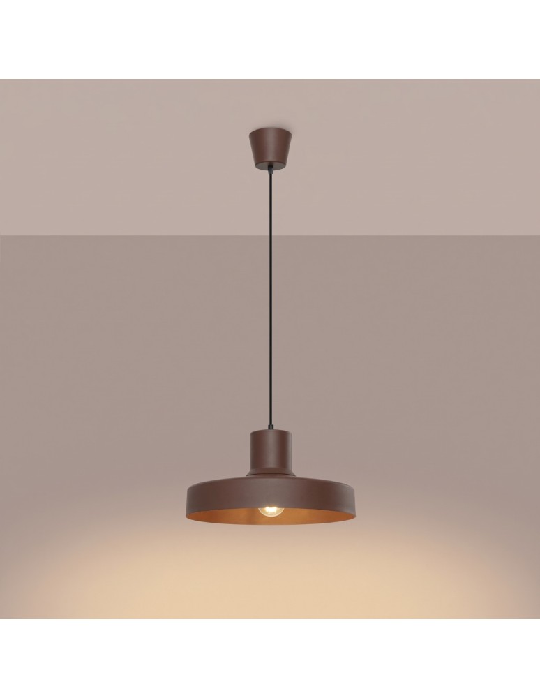 Sollux Lampa wisząca BILO brązowa SL.2058