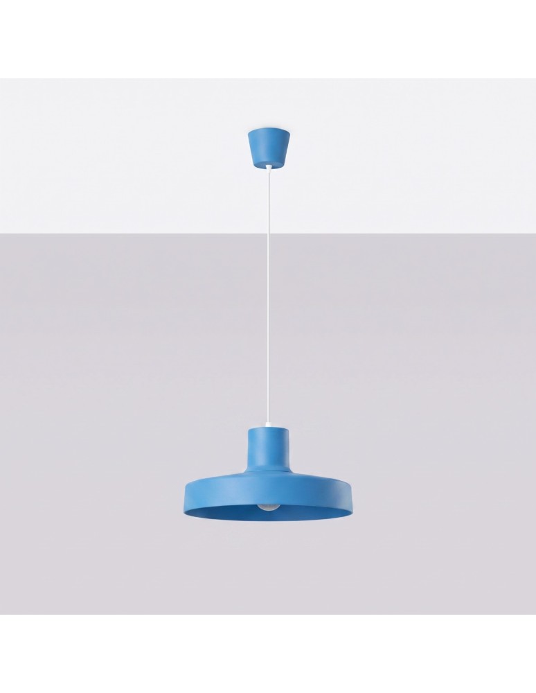 Sollux Lampa wisząca BILO błękitna SL.2059 Sollux Lampa wisząca BILO błękitna SL.2059