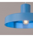 Sollux Lampa wisząca BILO błękitna SL.2059 Sollux Lampa wisząca BILO błękitna SL.2059