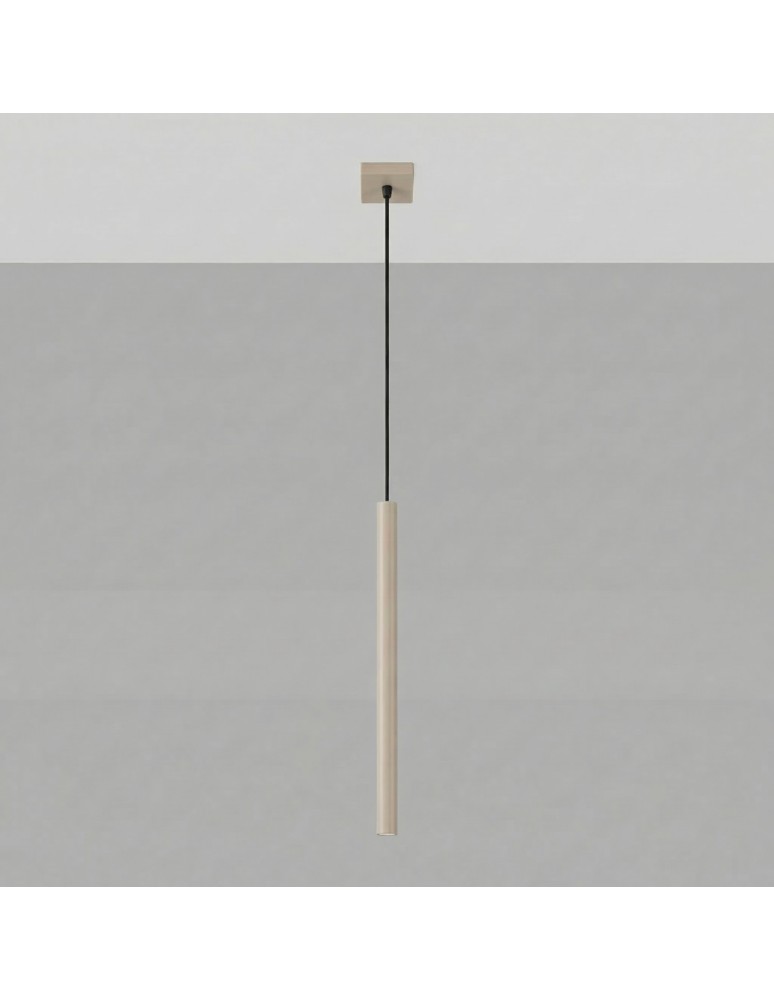 Sollux Lampa wisząca PASTELO 1 taupe SL.2117 Sollux Lampa wisząca PASTELO 1 taupe SL.2117