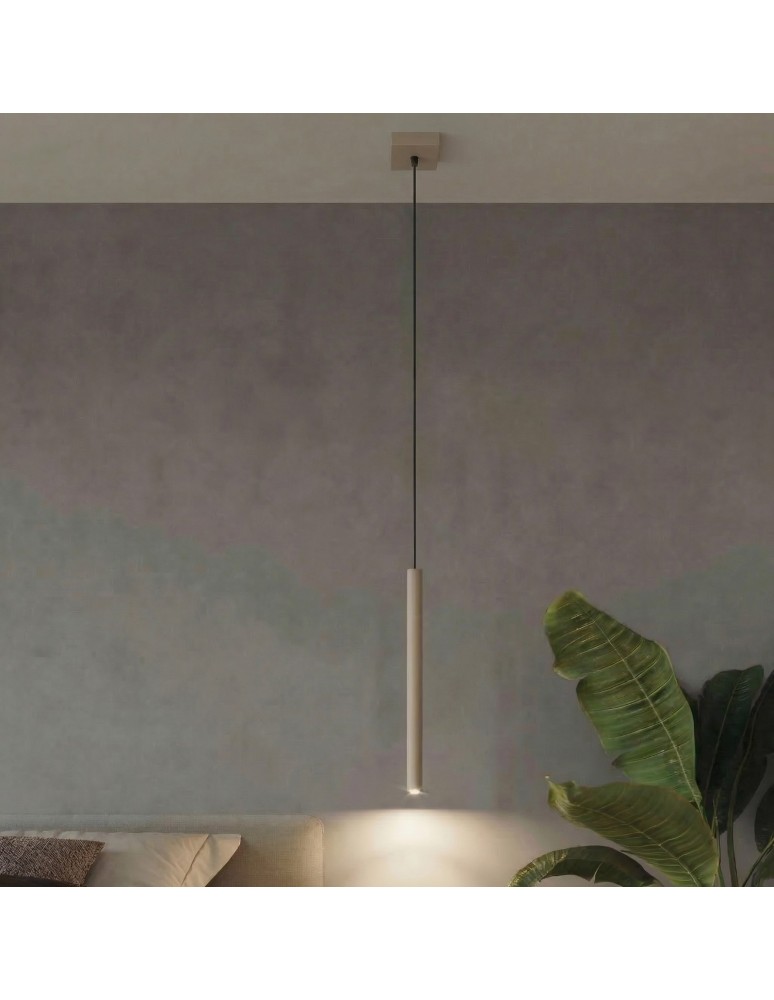 Sollux Lampa wisząca PASTELO 1 taupe SL.2117 Sollux Lampa wisząca PASTELO 1 taupe SL.2117