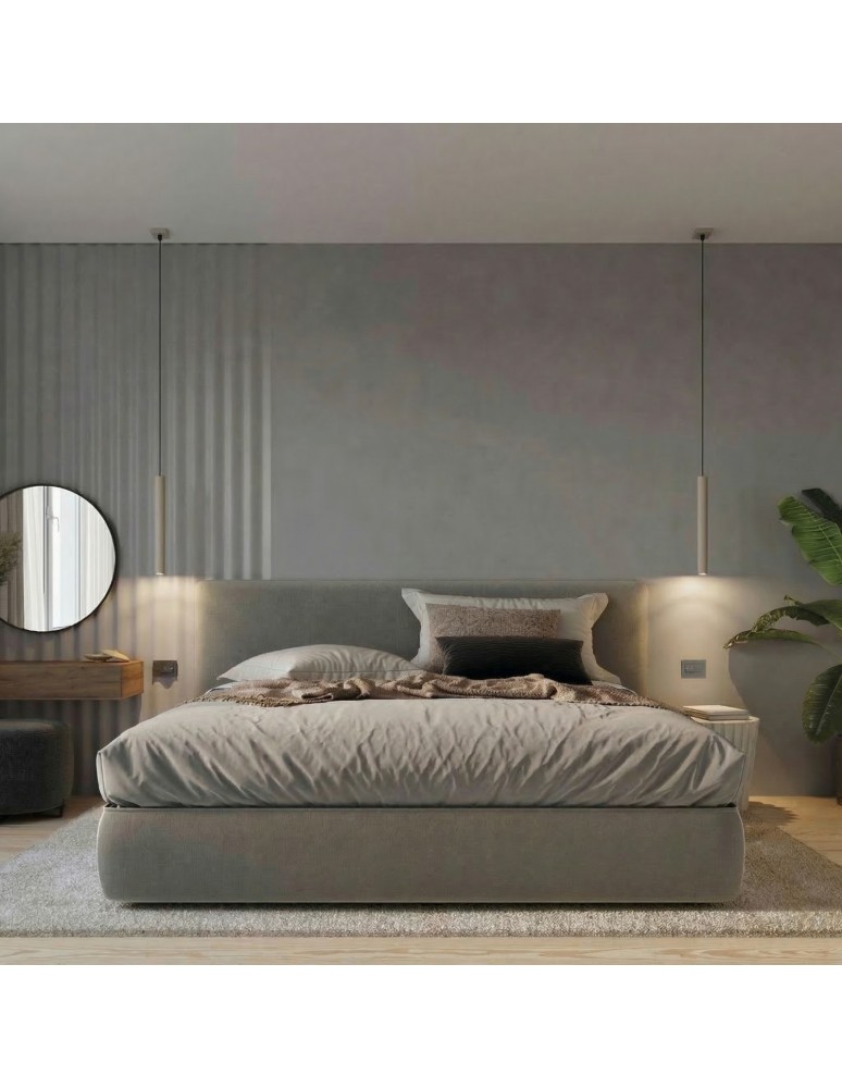 Sollux Lampa wisząca PASTELO 1 taupe SL.2117 Sollux Lampa wisząca PASTELO 1 taupe SL.2117