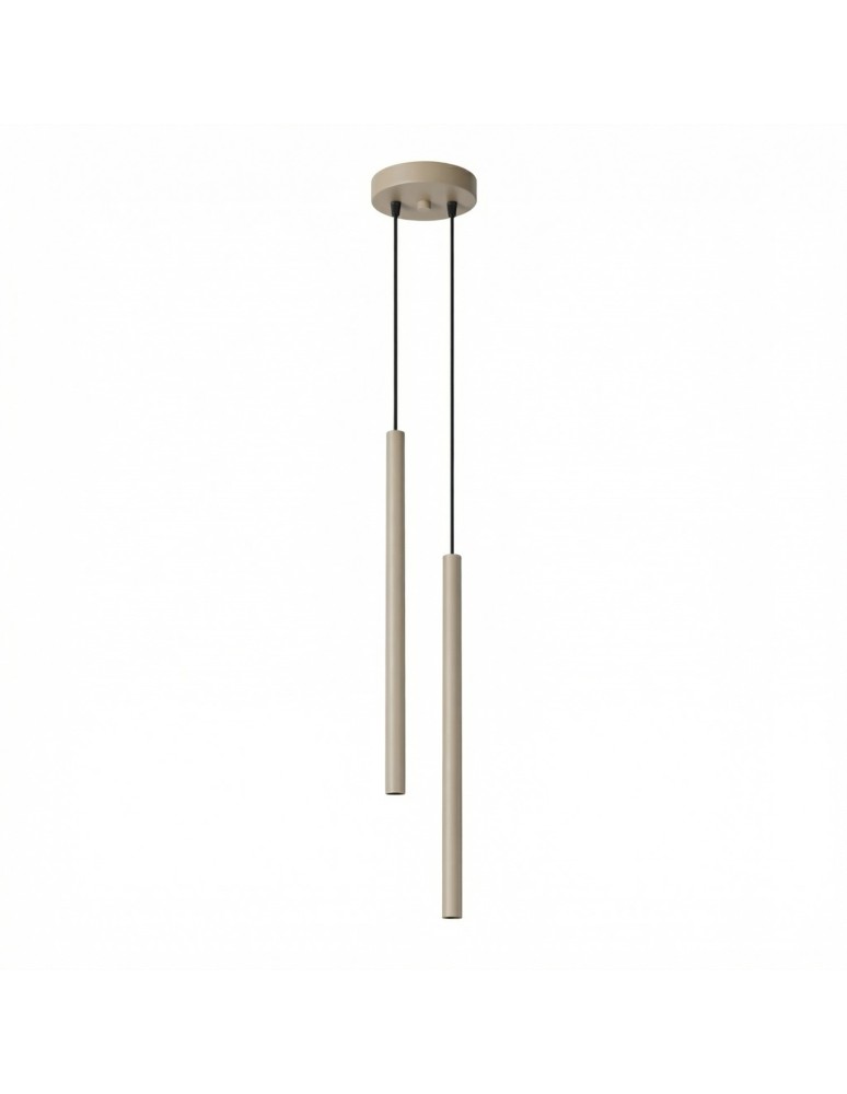 Sollux Lampa wisząca PASTELO 2 taupe SL.2118 Sollux Lampa wisząca PASTELO 2 taupe SL.2118