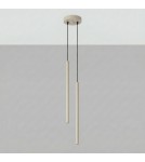 Sollux Lampa wisząca PASTELO 2 taupe SL.2118 Sollux Lampa wisząca PASTELO 2 taupe SL.2118