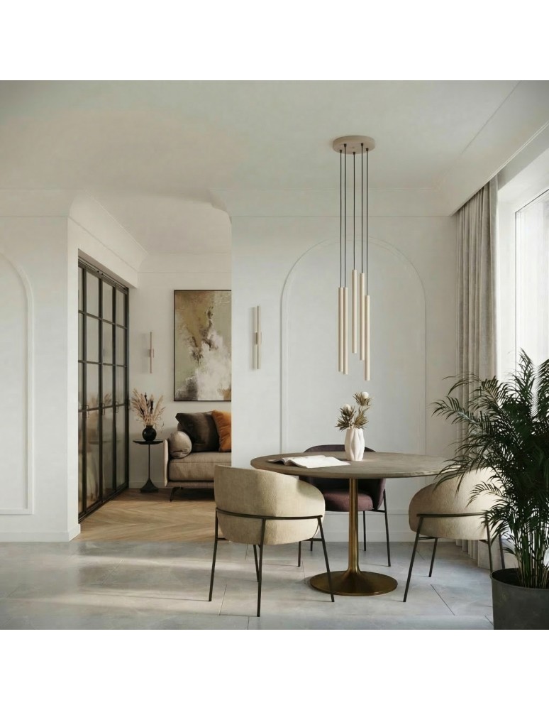 Sollux Lampa wisząca PASTELO 2 taupe SL.2118 Sollux Lampa wisząca PASTELO 2 taupe SL.2118