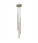 Sollux Lampa wisząca PASTELO 3P taupe SL.2119