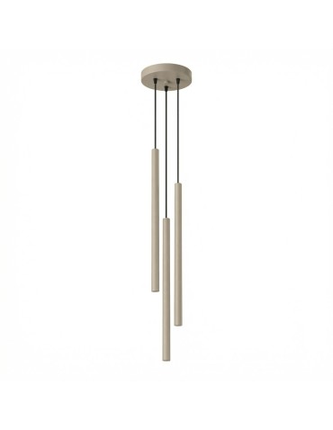 Sollux Lampa wisząca PASTELO 3P taupe SL.2119