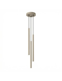 Sollux Lampa wisząca PASTELO 3P taupe SL.2119