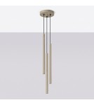 Sollux Lampa wisząca PASTELO 3P taupe SL.2119