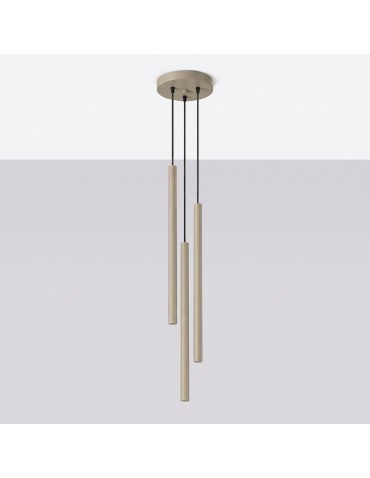 Sollux Lampa wisząca PASTELO 3P taupe SL.2119 - produkt 2