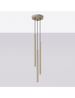 Sollux Lampa wisząca PASTELO 3P taupe SL.2119 - produkt 2