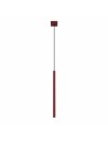 Zobacz Sollux Lampa wisząca PASTELO 1 burgund SL.2121