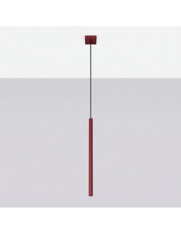 Sollux Lampa wisząca PASTELO 1 burgund SL.2121 - produkt 2