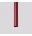 Sollux Lampa wisząca PASTELO 1 burgund SL.2121 Sollux Lampa wisząca PASTELO 1 burgund SL.2121