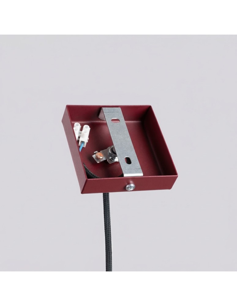 Sollux Lampa wisząca PASTELO 1 burgund SL.2121 Sollux Lampa wisząca PASTELO 1 burgund SL.2121