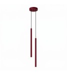 Sollux Lampa wisząca PASTELO 2 burgund SL.2122 Sollux Lampa wisząca PASTELO 2 burgund SL.2122