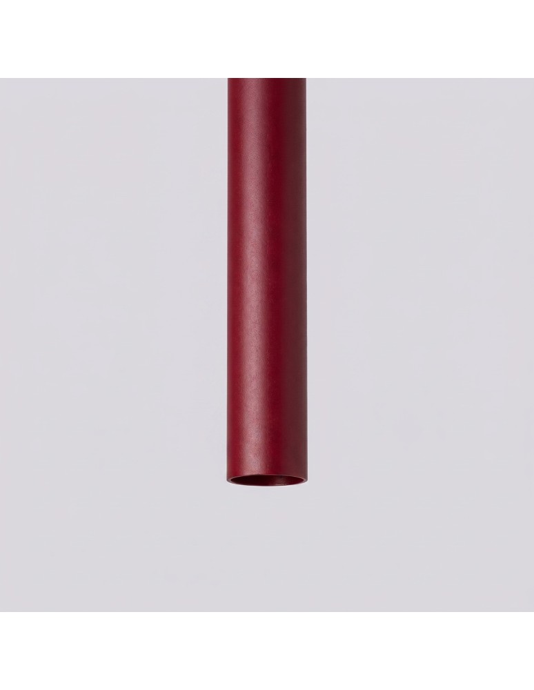 Sollux Lampa wisząca PASTELO 3P burgund SL.2123