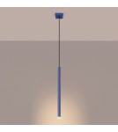 Sollux Lampa wisząca PASTELO 1 ultramaryna SL.2125