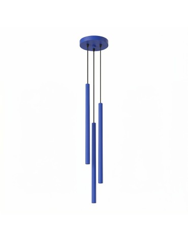 Sollux Lampa wisząca PASTELO 3P ultramaryna SL.2127