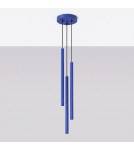 Sollux Lampa wisząca PASTELO 3P ultramaryna SL.2127