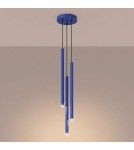 Sollux Lampa wisząca PASTELO 3P ultramaryna SL.2127