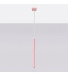 Sollux Lampa wisząca PASTELO 1 różowa SL.2129 Sollux Lampa wisząca PASTELO 1 różowa SL.2129