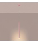 Sollux Lampa wisząca PASTELO 1 różowa SL.2129 Sollux Lampa wisząca PASTELO 1 różowa SL.2129