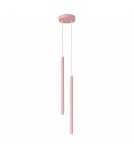 Sollux Lampa wisząca PASTELO 2 różowa SL.2130