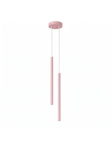 Sollux Lampa wisząca PASTELO 2 różowa SL.2130