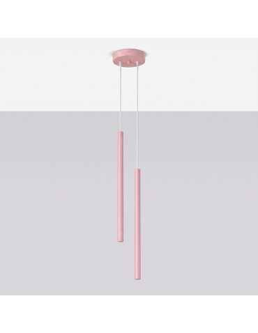 Sollux Lampa wisząca PASTELO 2 różowa SL.2130 - product 2