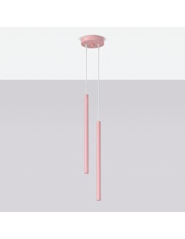 Sollux Lampa wisząca PASTELO 2 różowa SL.2130 - produkt 2