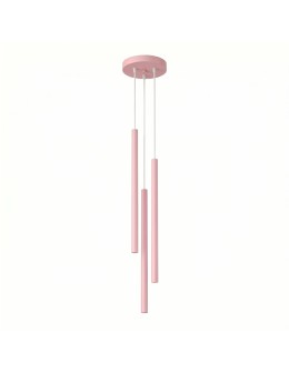 Sollux Lampa wisząca PASTELO 3P różowa SL.2131