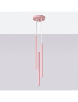 Sollux Lampa wisząca PASTELO 3P różowa SL.2131 - product 2