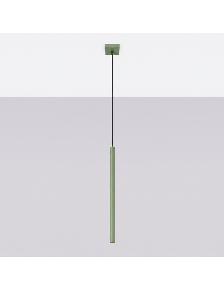 Sollux Lampa wisząca PASTELO 1 szałwiowa SL.2133