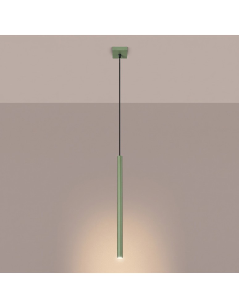 Sollux Lampa wisząca PASTELO 1 szałwiowa SL.2133